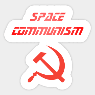 Space Communism (Star Trek) Sticker